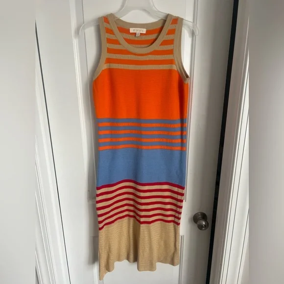 Etcetera Striped Knit Dress | xs - Picture 3 of 4